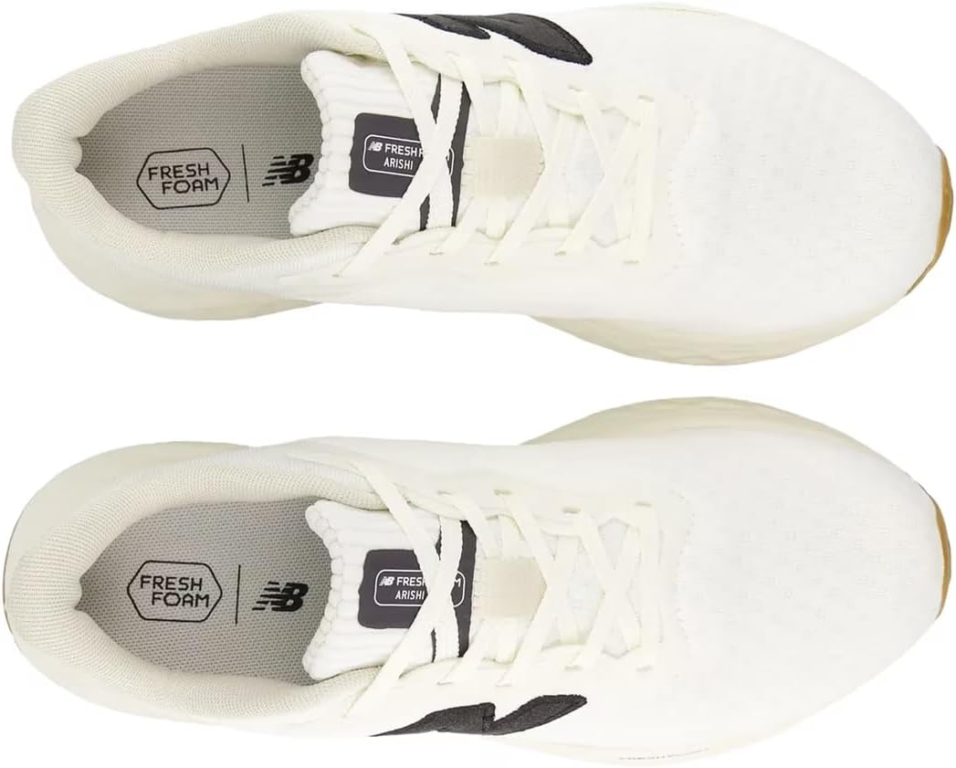 New Balance Women's Fresh Foam Arishi v4 Running Shoe, Sea Salt/Linen, 8 - Image 6