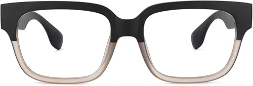 Zeelool Gafas rectangulares clásicas con bloqueo de luz azul para mujeres y hombres Colin FP0511