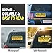 Sticky Expressions | (2 Pcs) New Driver Stickers for Cars – 9 by 3.3 – Strong Adhesive, Durable, Weatherproof Student Driver Sticker. Perfect for Learners