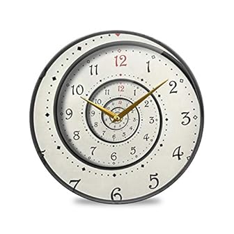 Spiral Large Wall Clocks