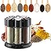 Obrotowy 8-słoikowy organizer na przyprawy,Obrotowy organizer na stojaki na przyprawy, organizer na butelki z przyprawami do przypraw | Obrotowy uchwyt na przyprawy Półka na przyprawy Półka na Tacery