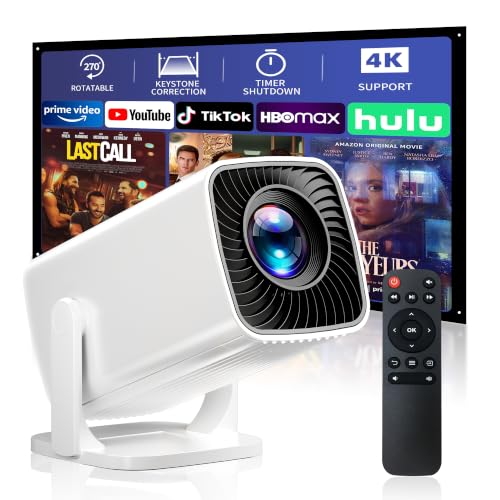Mini Projector with 4K Support Portable Short Throw Proyector - image 1