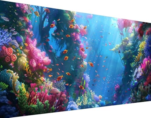 Peinture Diamant Mer et Fleur 5D : Sublimez votre Home Decor avec ce Kit Adulte