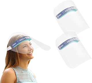 Pac-Dent - S032-2-A iShield Pro Flip, Disposable Flip Up Face Shields with Drape-It, 2-Pack