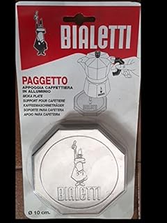 Bialetti Paggetto, appoggia caffettiera Moka in Alluminio, sottopentola