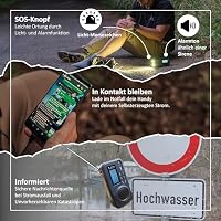 Acta Berg Kurbelradio, Notfallradio mit 5.000 mAh Akku (Midnight Blue) – Ansicht 6