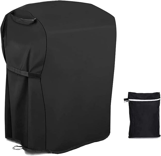 BBQ Cover, Barbecue Cover Waterproof Heavy Duty Oxford Fabric, BBQ Grill Cover Windproof & Anti-UV 30'' Small Gas BBQ Cover (30 inch / 76 cm)