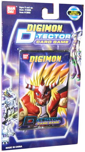 Digimon D-Tector Card Game - Series 1 Booster Blister Pack