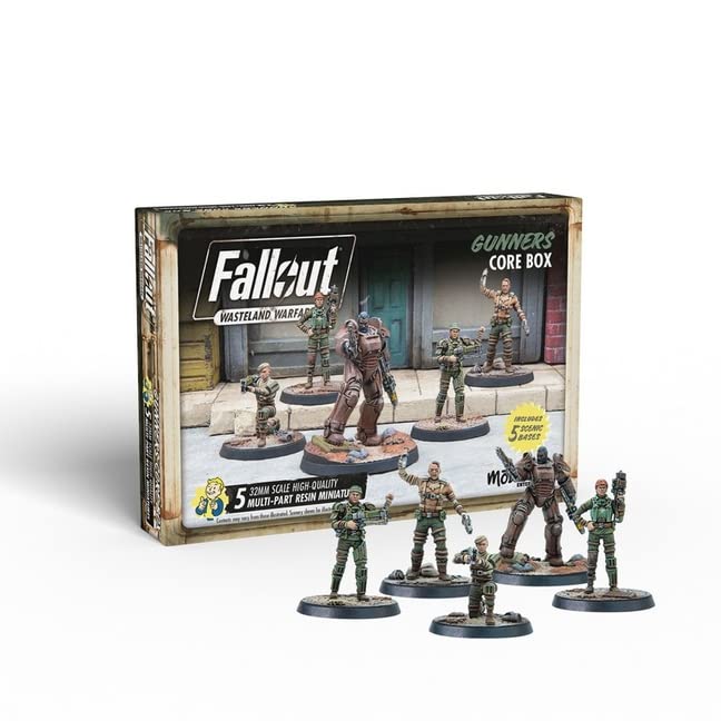 Fallout - Wasteland Warfare - Gunners Core Box, Multi