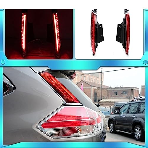 Luces traseras coche Nissan X-Trail Rogue 2014-2019 parachoques 2
