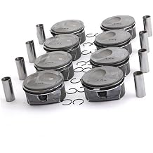 8 Piece Car Piston And Ring Kit 94810304724 94810304824 94810305722 94810 04755 Compatible With S GTS 957 970 4.8L V8