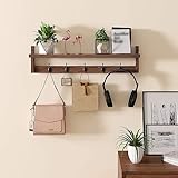 ✅【Vielseitige haken】Garderobenhaken für die wand werden mit 5 stabilen doppelhaken zum aufhängen von haushaltsgegenständen geliefert, die den stauraum an der wand effektiv nutzen, um verwirrung und verlust zu vermeiden. Praktisch und schön, verleiht ihrem zuhause eine warme atmosphäre und lässt sich mit verschiedenen raumstilen kombinieren.
