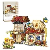 EasyAgo Mini Bricks Honey Workshop Building Blocks, Simulation Architecture Toy for Girls and Boys Ages 6+ - Gift Easter, Birthday, Christmas (1242 PCS)