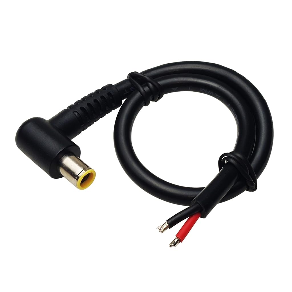 Kabel zasilający 7,9 mm x 5,5 mm 8 mm 90 stopni męski kątowy przewód zasilający