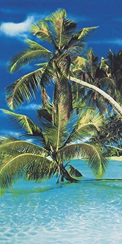 Bahia Collection by DohlerAmazing Paradise Brazilian Velour Beach Towel 30 x 60 Inches
