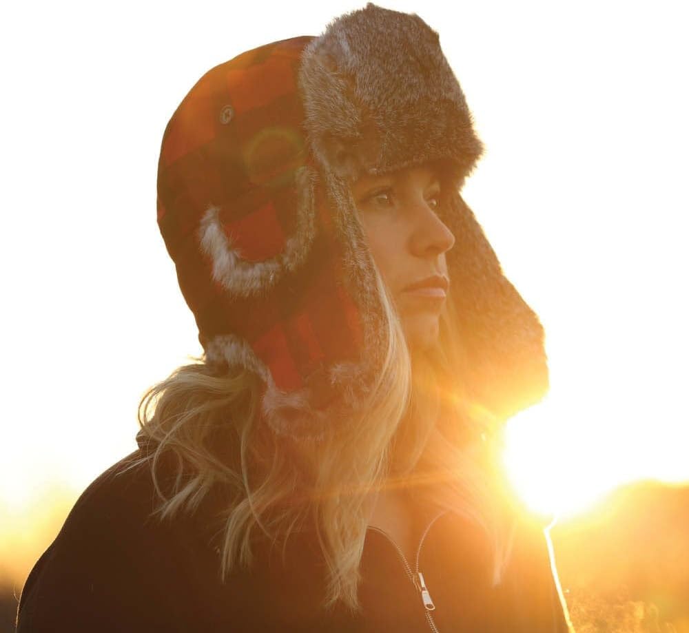 Eskimo Apparel Plaid Alaskan Fur Hat