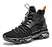 JMFCHI Boys Basketball Shoes Kids Sneakers High-top Sports Shoes Durable Lace-up Non-Slip Running Shoes Secure for Little Kids Big Kids and Girls Size 6 Black