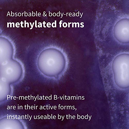 Super B-Complex – Methylated Sustained Release B Complex & Vitamin C, Folate & Methylcobalamin, Vegan, 360 Tablets (6x60) - Thumbnail 4