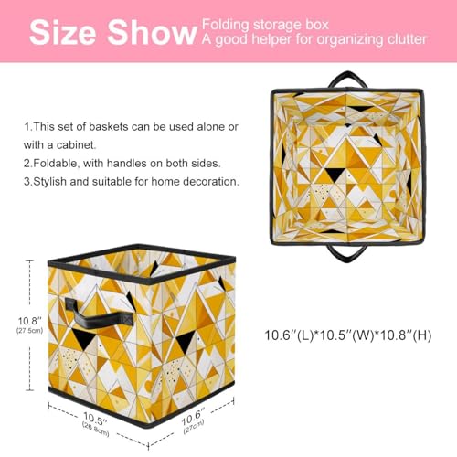 Panier durable contre le désordre du placard grâce au cube pliable