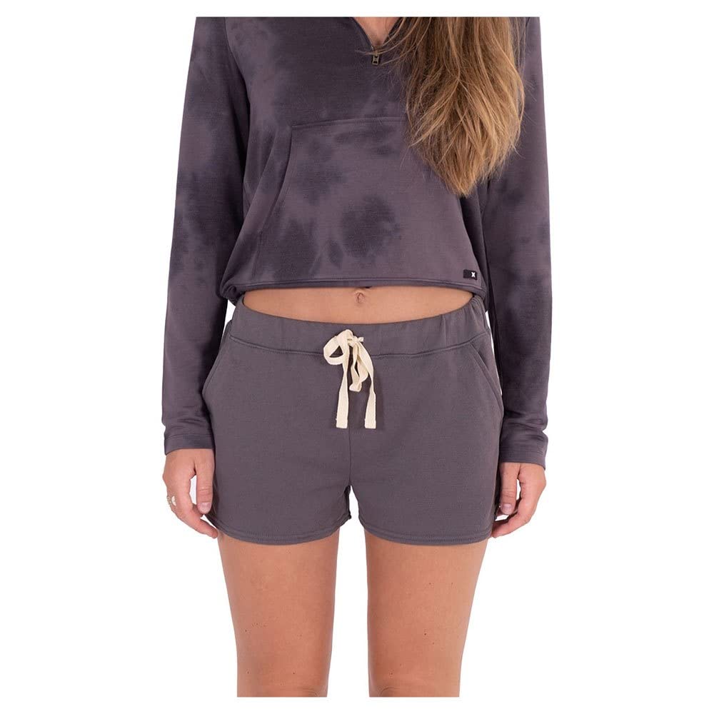 Hurley W Burnout Fleece Short Vintage Black
