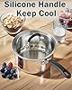 Cook N Home Professional Stainless Steel Cookware Set, Pots and Pans Kitchen Cooking Set with Stay-Cool Handles, Induction Ready, Oven & Dishwasher Safe, 10-Piece #3