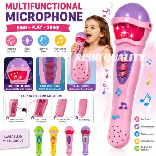Image of mic for Kids. Small Size mic.