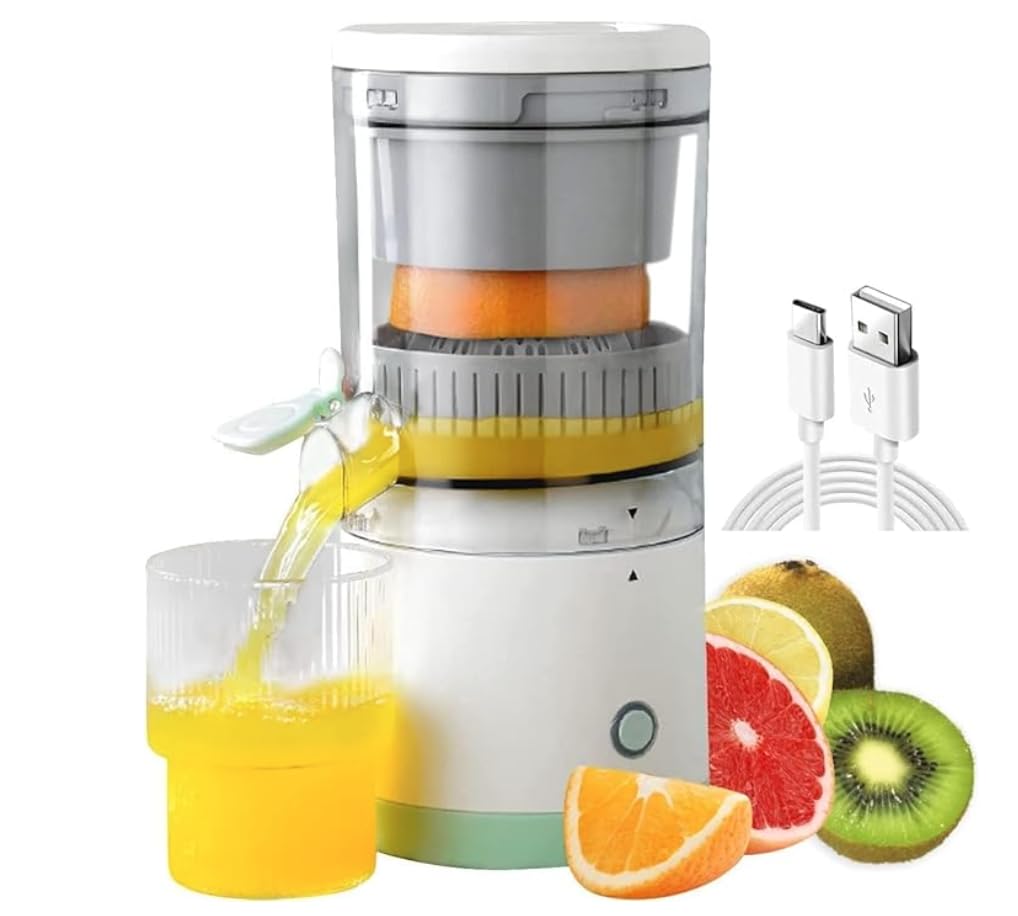 NexusHut Rechargeable Citrus Juicer | Electric Orange Mosambi Juicer | Wireless Portable Juicer Blender with USB Charging | Fruit Juicer Machine for Travel & Kitchen purpose-image-22