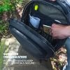 NOMATIC Navigator RS Pack 15L: 15L Premium Backpack w/ 6L Built-In Expansion - Water Resistant Anti Theft Backpack - Laptop Bag - Computer Backpack - Expandable Black Backpack