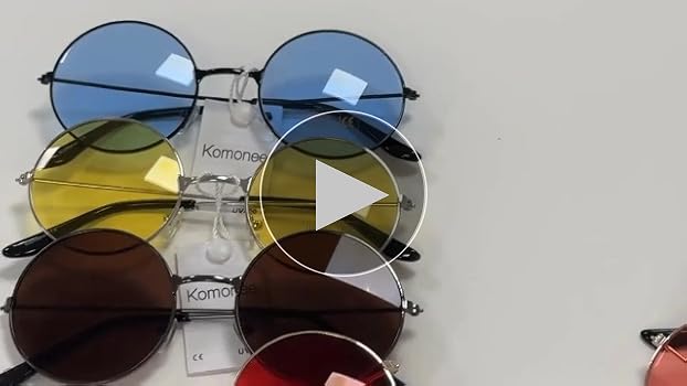 John Lennon Style Sunglasses Round Retro Vintage Style 60s 70s Hippie Glasses P 162164678