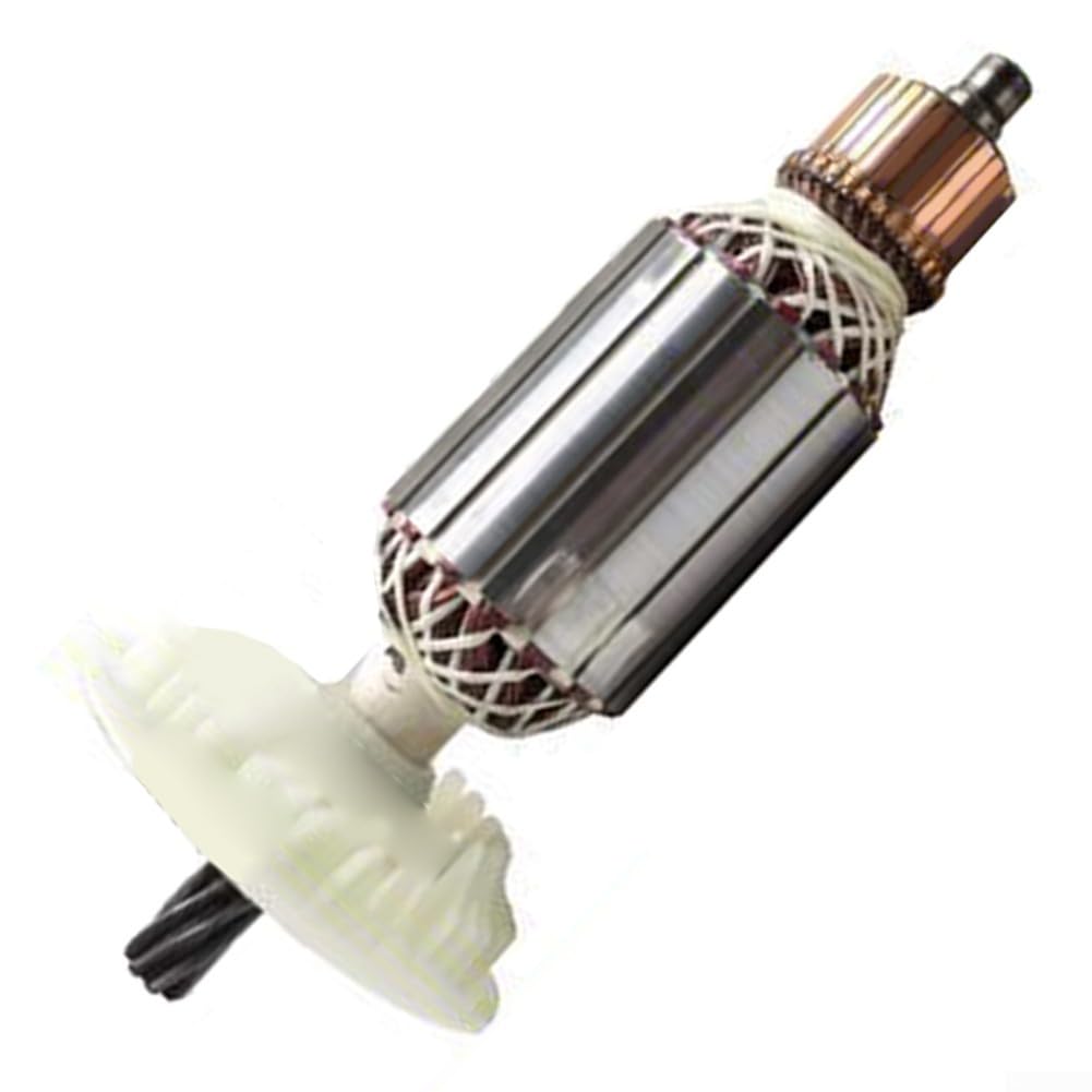 Metallo d'argento per trapano 260 Macchina di perforazione ad acqua 7 denti Statore Parte motore Accessorio per utensili elettrici Componente di ricambio 234x102mm