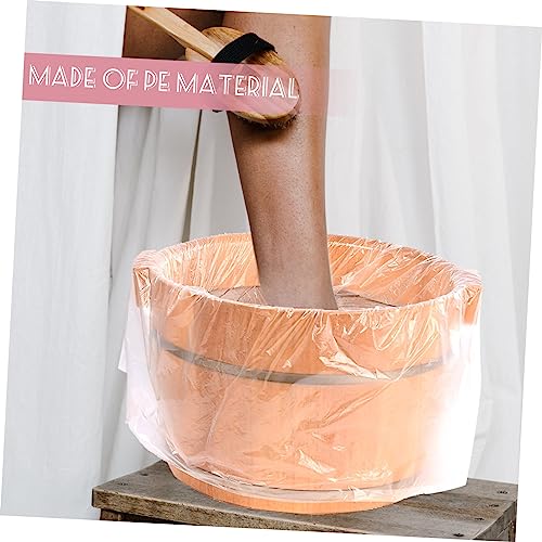 100 bolsas desechables para spa de pies impermeables miniatura 2