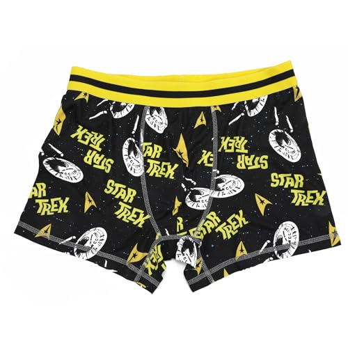 Bioworld Star Trek U.S.S. Enterprise Men's 3-Pack Boxer Briefs Set4