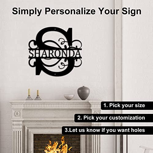 Personalized-Last-Name-Metal-Signs-Split-Initial-Letter-Custom-Family-Name-Sign-for-Wife-Husband-Wedding-Housewarming-Gift-Monogram-Signs-for-Front-Door-Indoor-Outoor-Bedroom-Wall-Decor-Black-12 Personalized Last Name Metal Signs Split Initial Letter Custom Family Name Sign for Wife Husband Wedding Housewarming Gift Monogram Signs for Front Door Indoor Outoor Bedroom Wall Decor Black 12