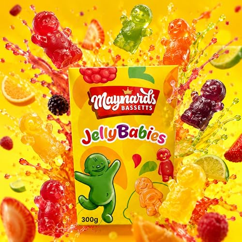 Maynards Bassetts Jelly Babies Sweets Carton 300g miniatura 5