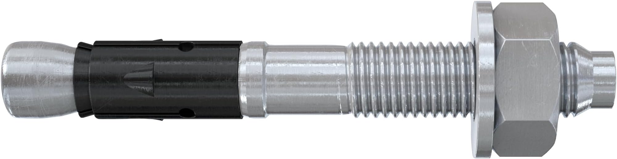 fischer FAZ II Plus 8/5 K Metal Dowel to Beat and Expansion in Galvanized Steel, Short Version for Fixing Heavy Loads and Seismic Applications on Slotted Concrete, 564671, 50 Pieces