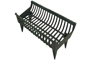 Pleasant Hearth Cast Iron Grate: Transform Your Fireplace with 27 Inches of Unrivaled Warmth
