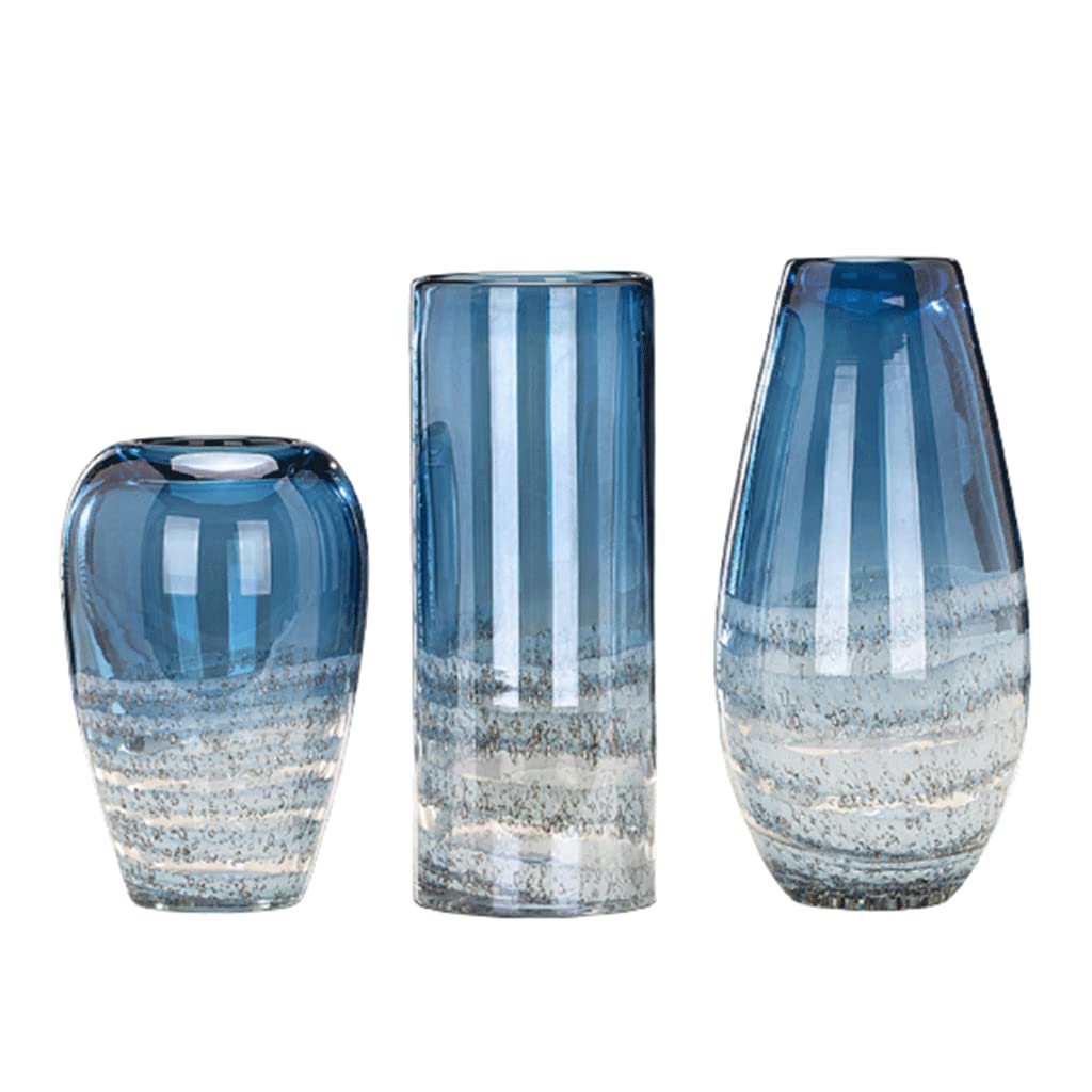  波型ガラス花瓶 Amazon.co.jp: 絶妙ライトラグジュアリー花瓶、波型ガラス花瓶