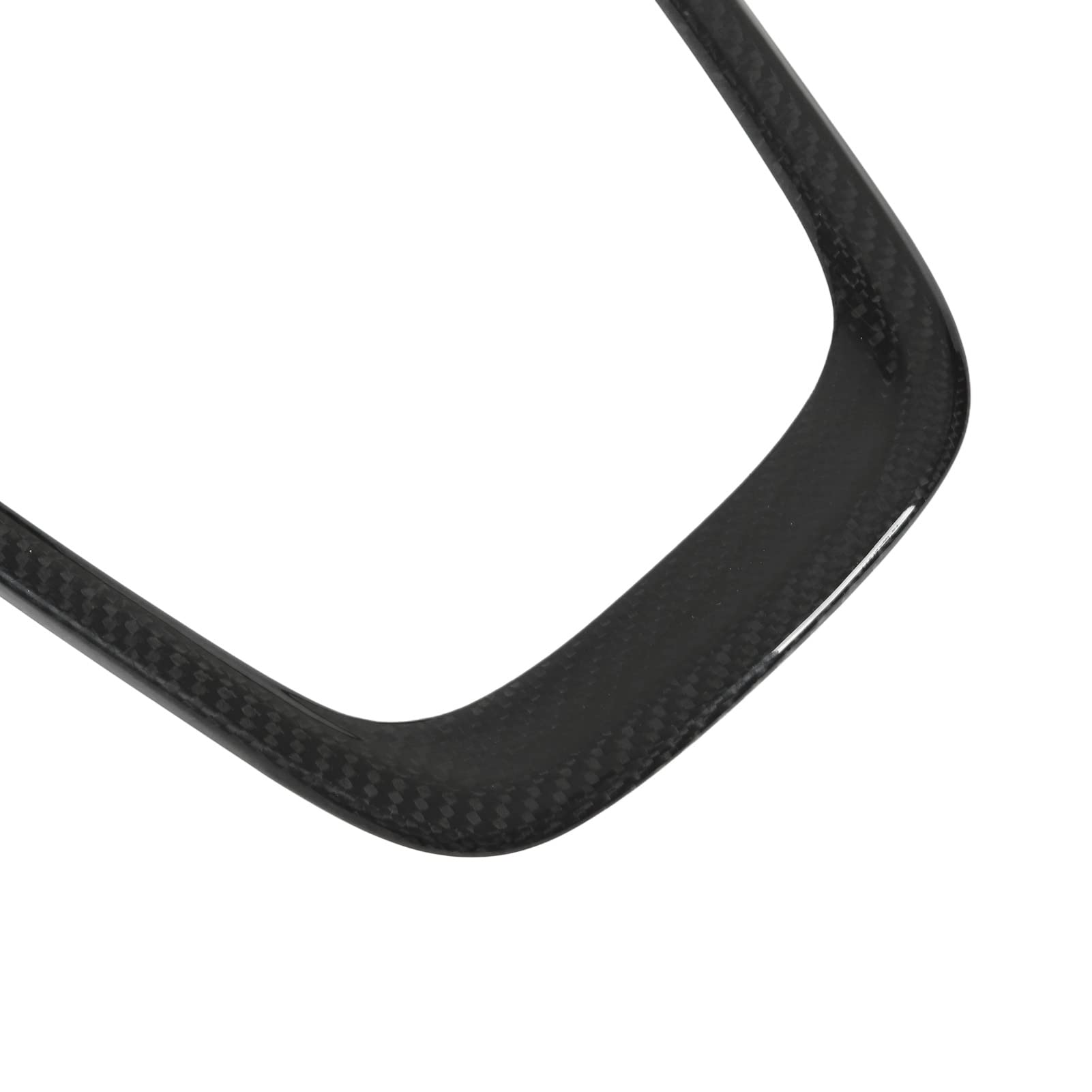 Qqmora Auto-Getriebegehäuse-Abdeckungsverkleidung mit Glänzendem Carbonfaser-Look für GR86 ZN8 ZD8 2022 und Später, Einfache Installation, Langlebiger Aufkleber, 1 Einheit