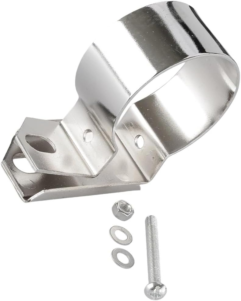Silver Ignition Coil Mount Bracket Compatible for Ford Mustang F150 Bronco 260 289 302 351W 351C 400