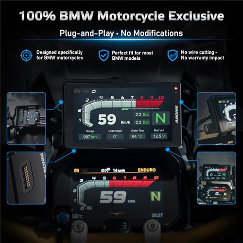 INNOVV N2 para moto BMW con pantalla táctil de 6.5 pulgadas miniatura 2