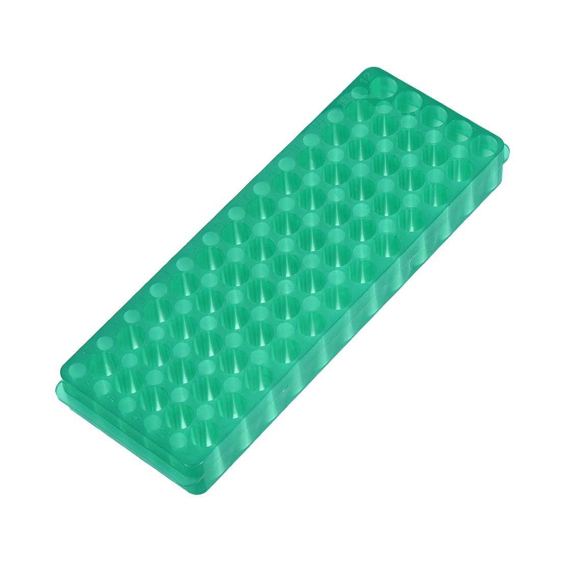 uxcell Polypropylene Test Tube Rack Double Panel 60 Hole for 0.5ml/1.5ml/2ml Centrifuge Tube Freezing Tube Holder Green 2Pcs-image-43