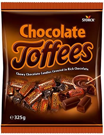 Storck Chocolate Toffees Covered with Rich Chocolate Packet 325g