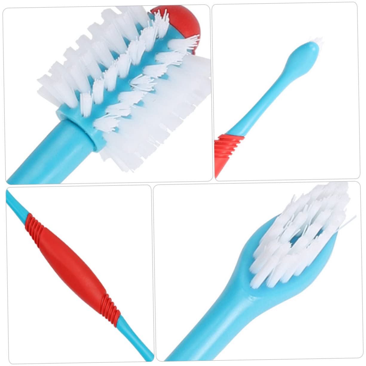 minkissy Lot de 20 brosses à dents en TPE pour animal domestique