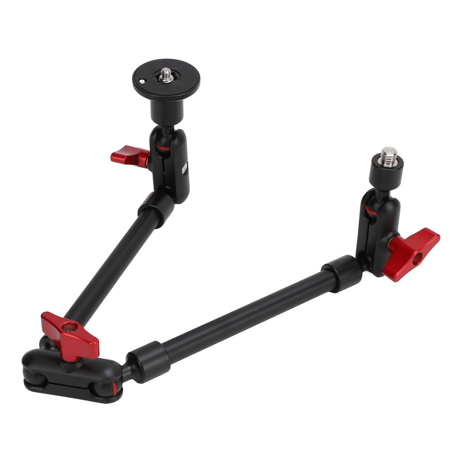 Alomejor Supporto da Scrivania per Fotocamera, Supporto da Soffitto Regolabile in Lega di Alluminio con Rotazione a 360° per Utenti di Telefoni e Fotocamere (22 Pollici 58x44x6,5 cm)