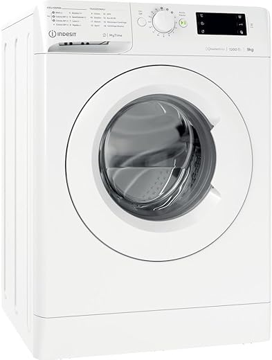 Indesit MTWE 91285 W IT - Lavatrice 9 kg Libera Installazione, Carica...