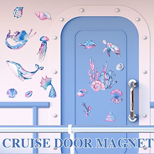 Imanes decorativos de sirena para puerta 24 unidades miniatura 5