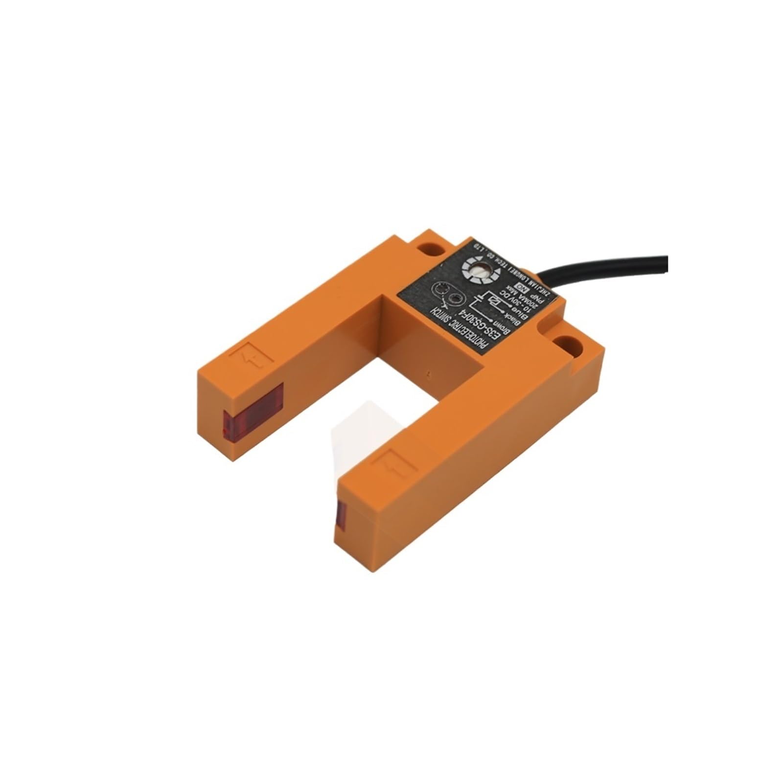 NOBIRTBSA Infrared Slot Type U-Shaped photoelectric Sensor Proximity Switch E3S-GS30/E3S-GS15/E3S-GS7 DC 12-24V Three-Wire NPN PNP(E3s-gs30-30mm,PNP NO)