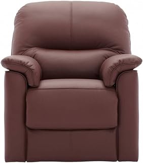 Torque Parkwood 1 Seater Leatherette Manual Recliner Sofa for Living Room (Brown) | Recliner Chair, Single Sofa Chair, Recliner, Single Seater | 1 Years Warranty