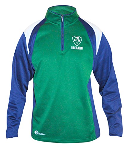 Croker Ireland Zip Performance Top, Medium - Fleece Lined Polyester Pullover Sweater