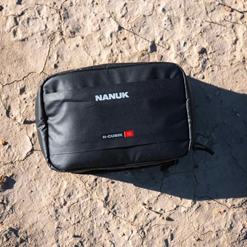 Image of NANUK N-Cubik T2 Camera Bag Insert - Water-Resistant Pouch - Shockproof Protective Camera Insert for Backpack - Perfect for Accessories & Gear (10.6 inch x 6.5 inch x 3.5 inch)